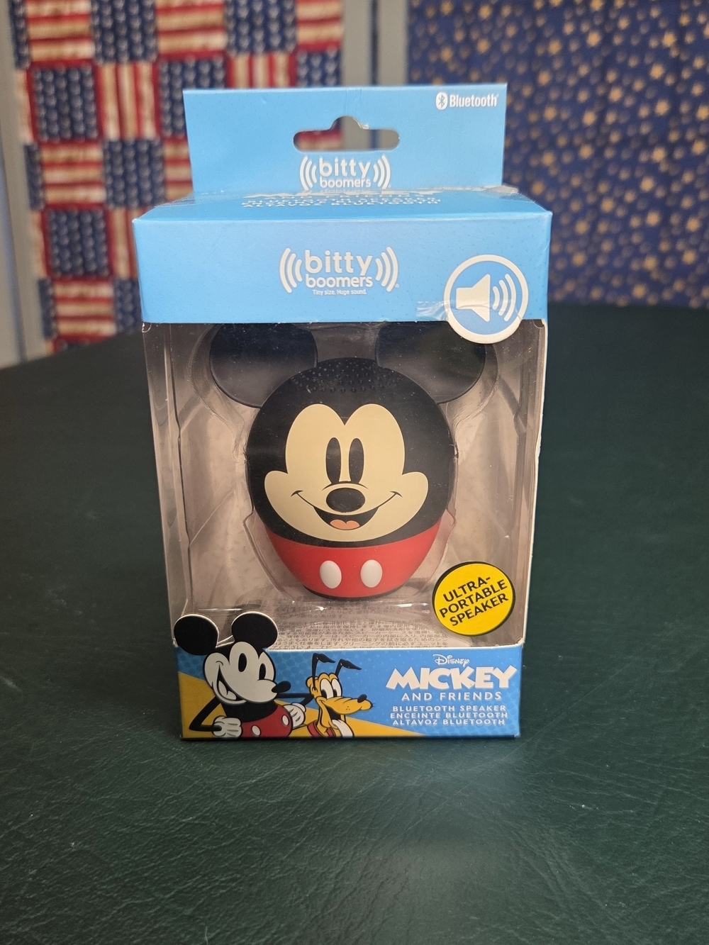 Disney Mickey and Friends Bluetooth Speaker – Blue & Yellow Accent